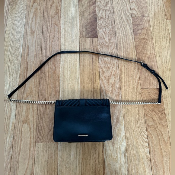 Rebecca Minkoff Chevron quilted love crossbody bag - Picture 3 of 4